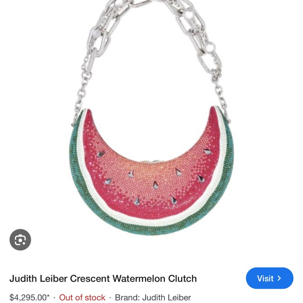 Judith Leiber Watermelon Clutch